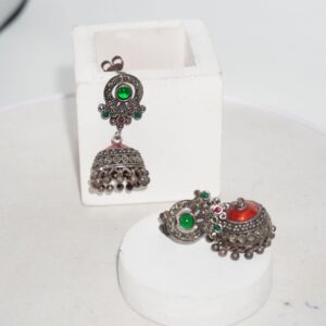 925 Silver Beautiful Jhumkha Earring 170R25