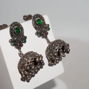 925 Silver Beautiful Jhumkha Earring 170R25