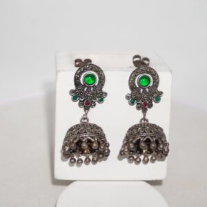 925 Silver Beautiful Jhumkha Earring 170R25