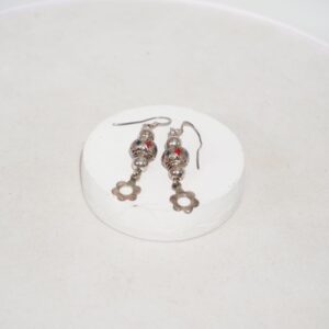 925 Silver Fancy Jhumkha Earring 166R58