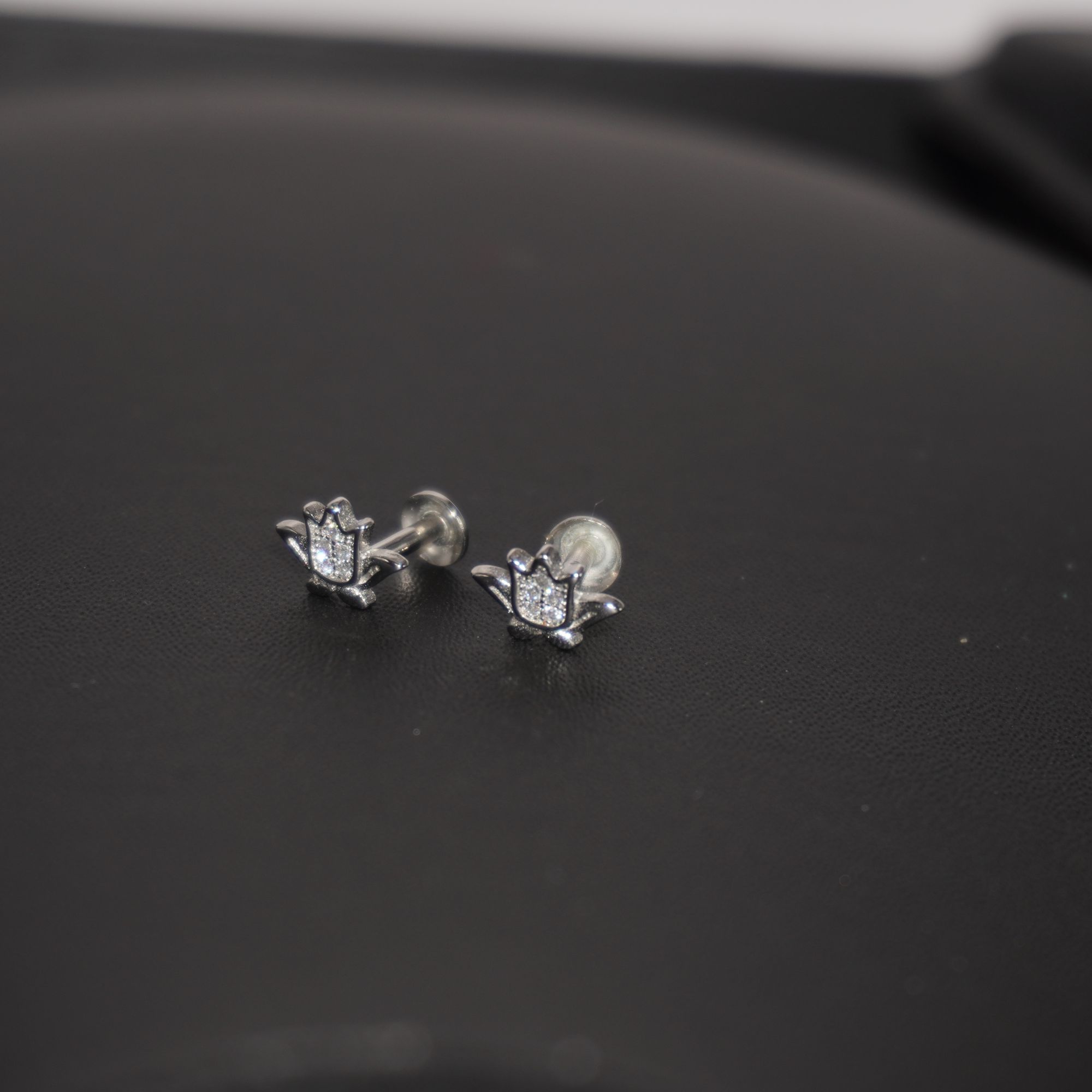 925 Silver Fancy Tops Earring 166R28