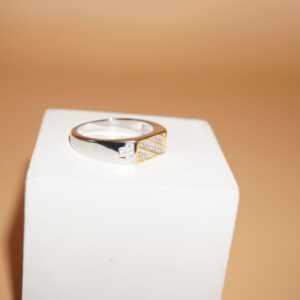 925 Silver Handmade Diamond Ring 720R39