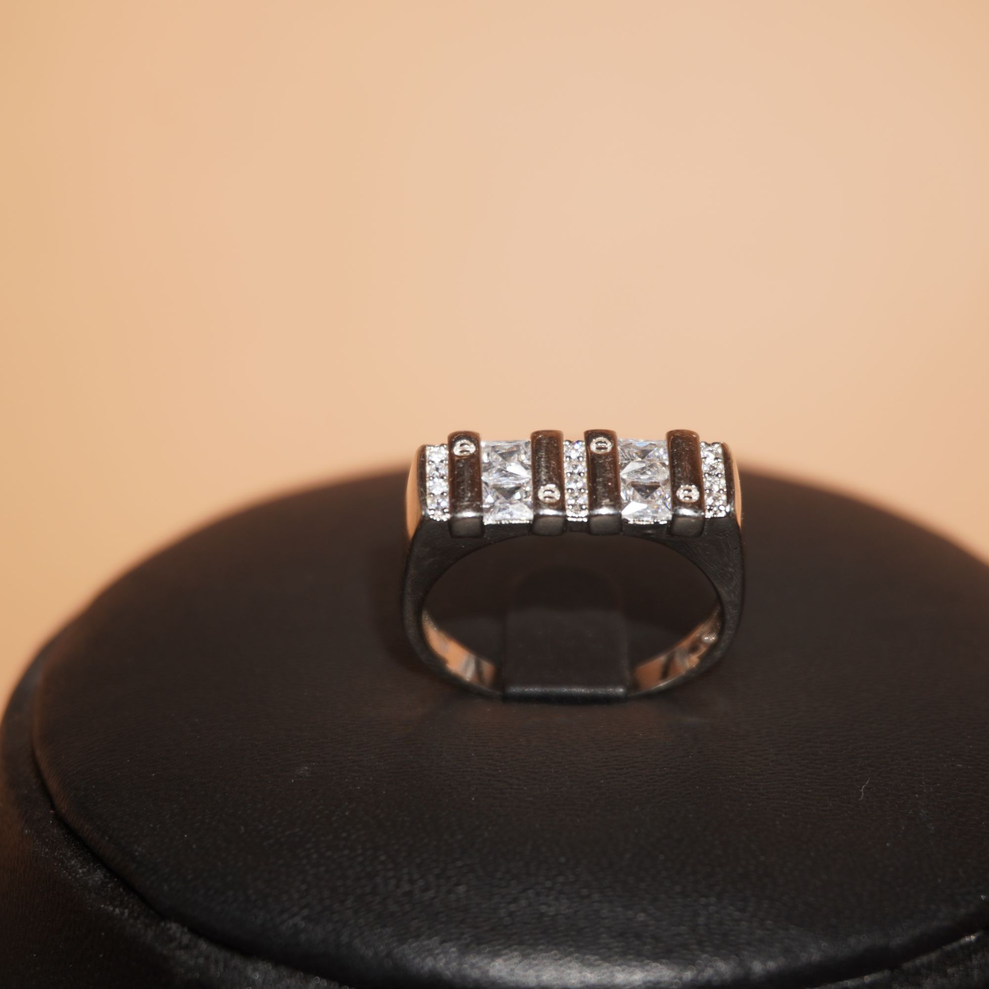 925 Silver Classy Color Stone Ring 712R18