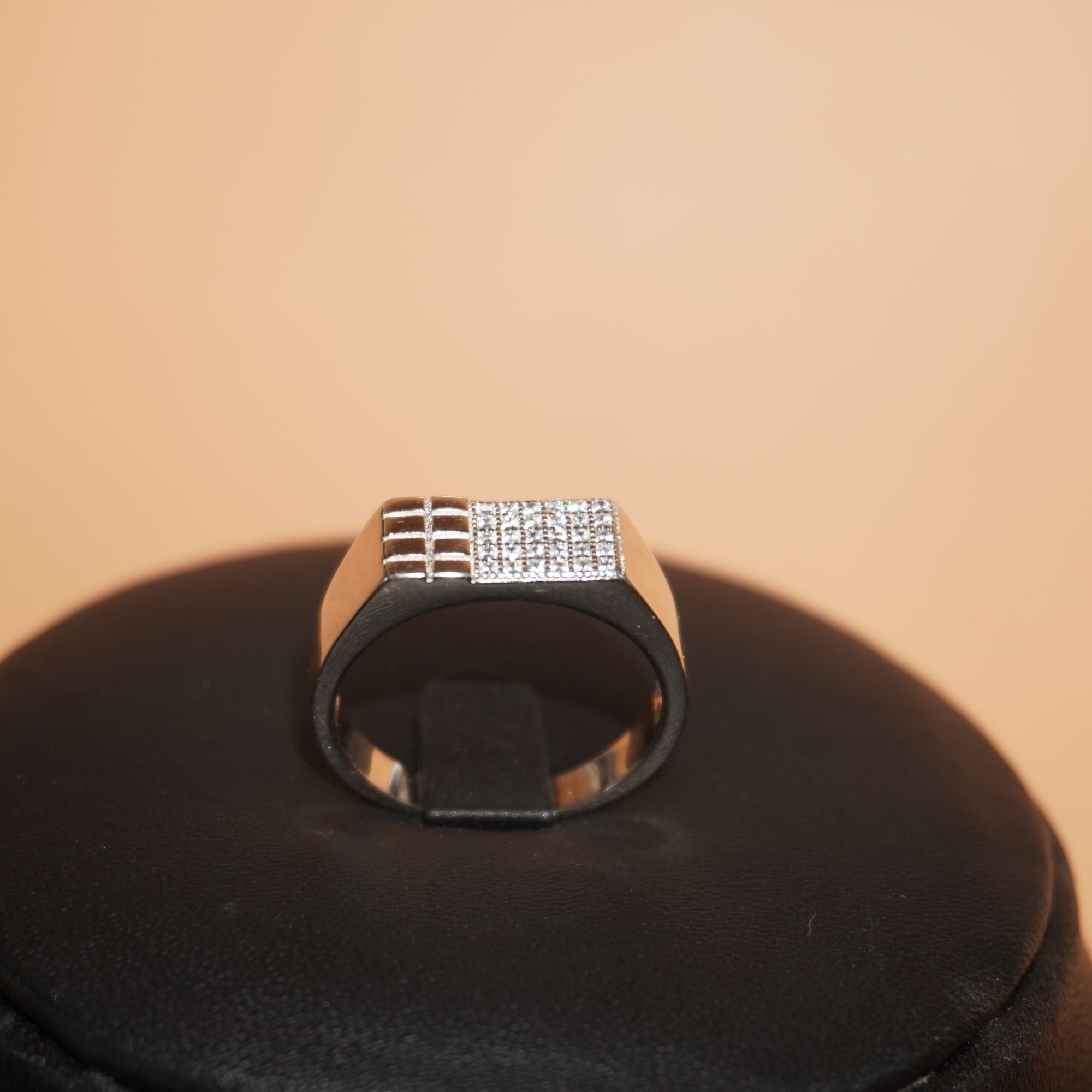 925 Silver Unique Color Stone Ring 791R37