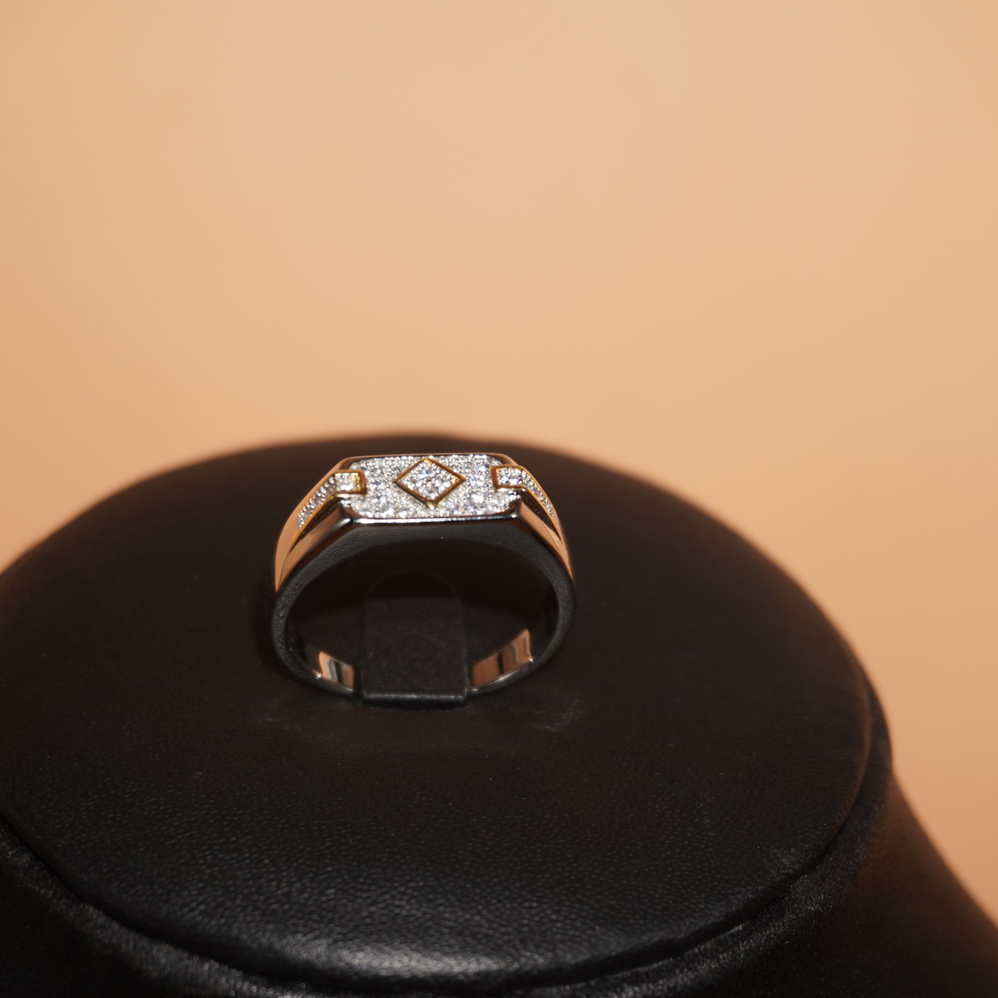925 Silver Handmade Diamond Ring 723R38