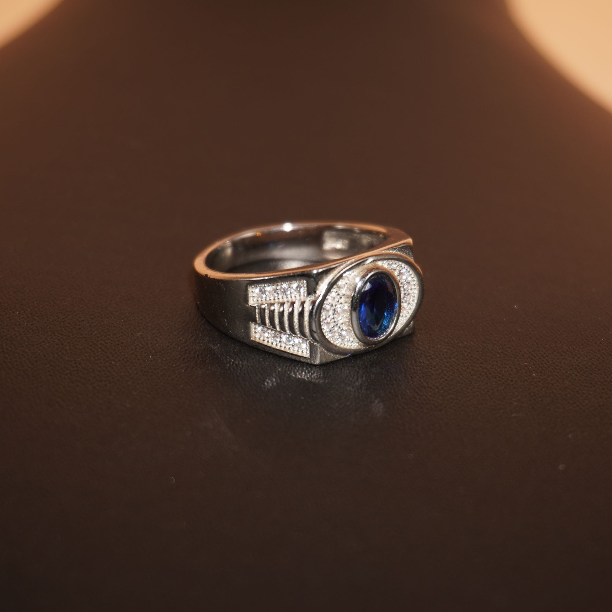 925 Silver Delicate Gents Ring 791R32