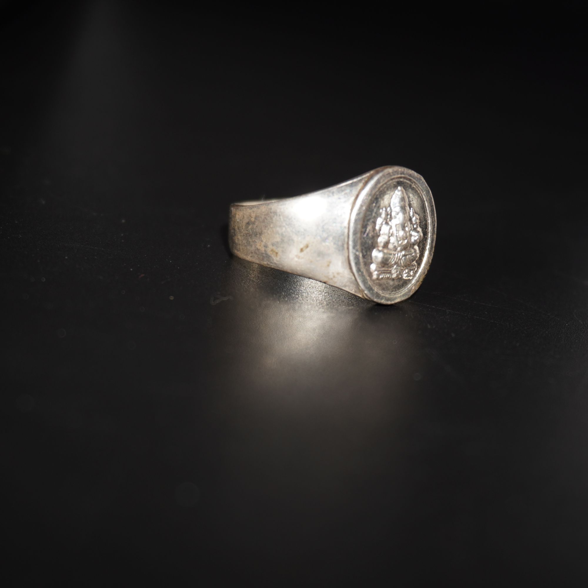 925 Silver Delicate Men Ring - Image 2
