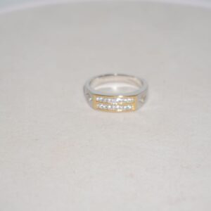 925 Silver Gorgeous Studed Ring