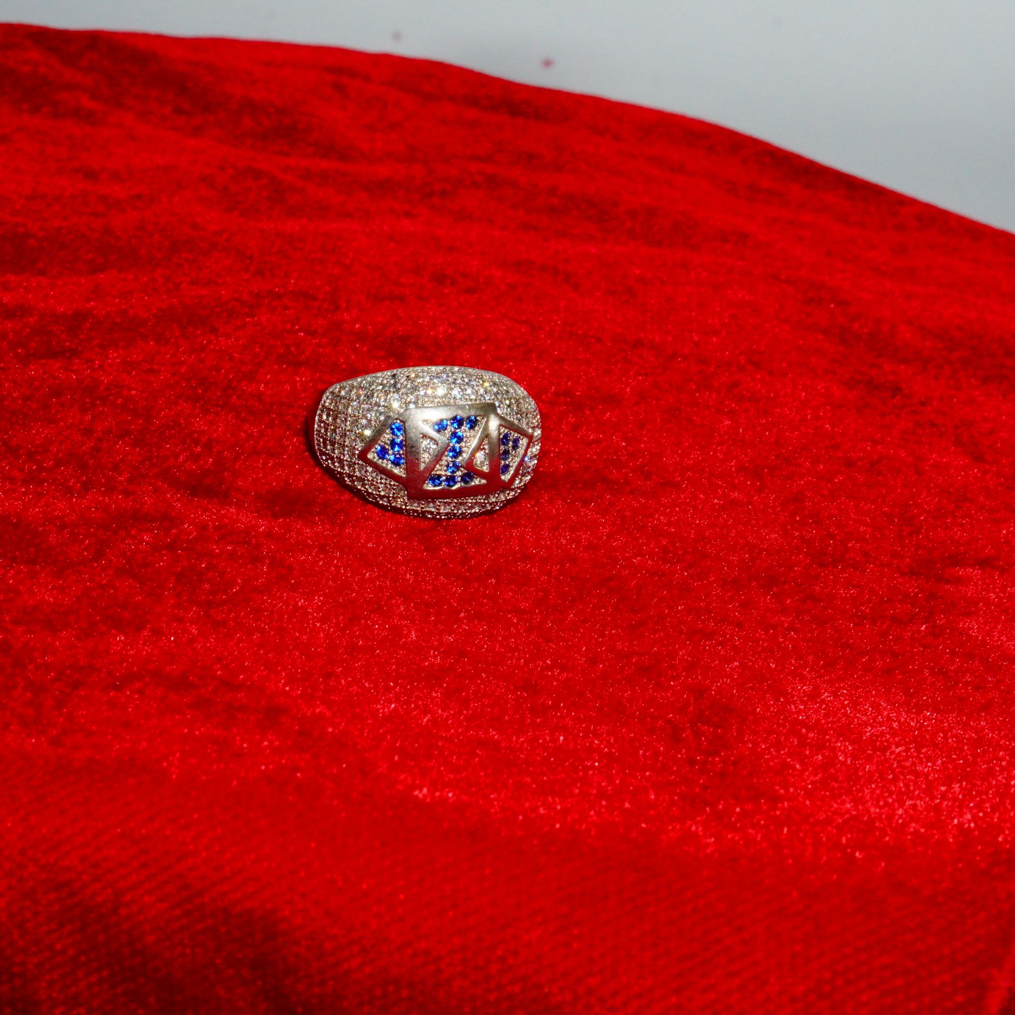 925 Silver Unique Ring 195R307