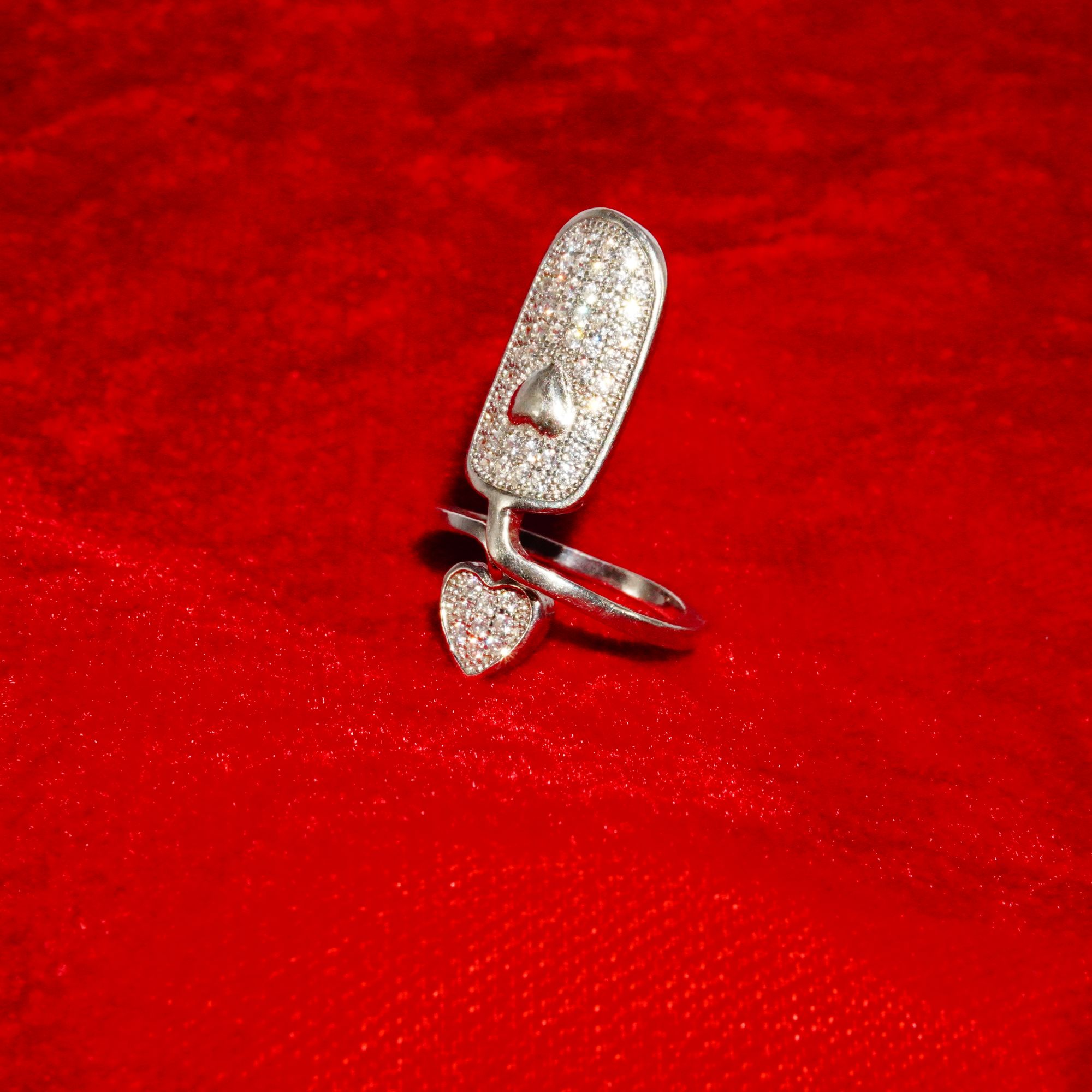 925 Silver Classic Ladies Ring 227R119 - Image 2