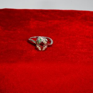 925 Silver Grand Studed Ring 195R5