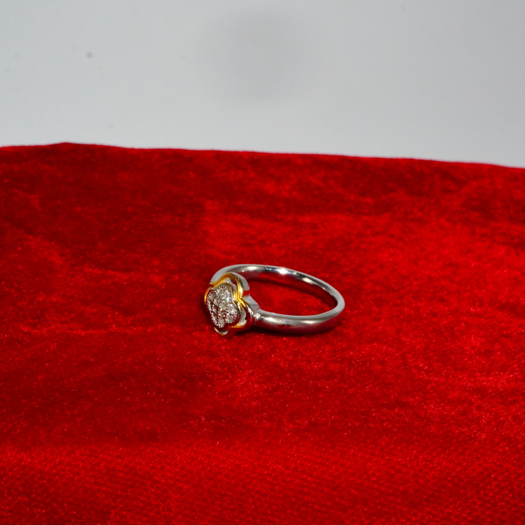 925 Silver Fancy Studed Ring 906R43 - Image 3