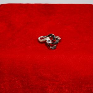 925 Silver Fancy Diamond Ring 764R10