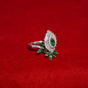 925 Silver Delicate Ladies Ring 870R1