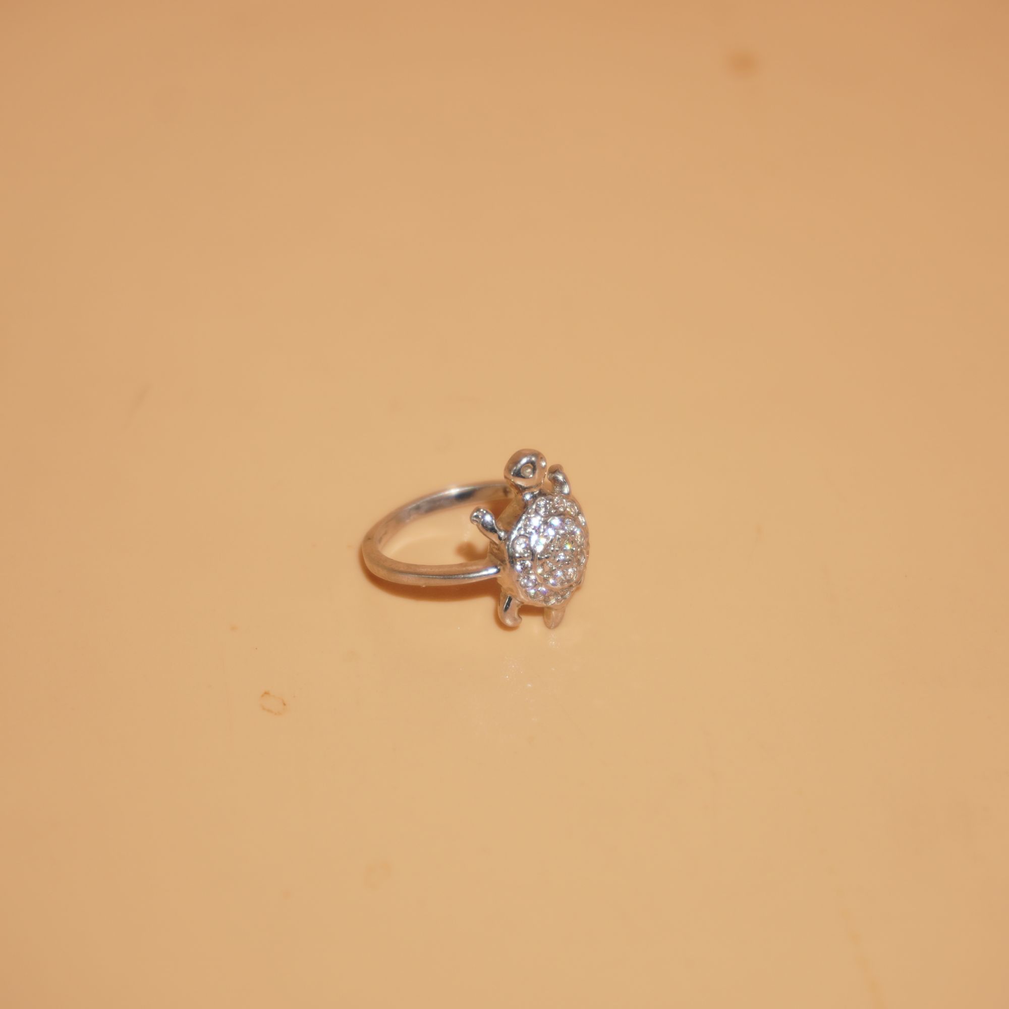 925 Silver Classy Diamond Ring