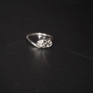 925 Silver Classy Color Stone Ring