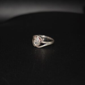 925 Silver Delicate Ladies Ring 581R8