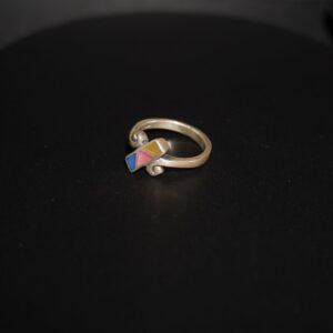925 Silver Gorgeous Studed Ring 708R2