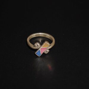 925 Silver Gorgeous Studed Ring 708R2