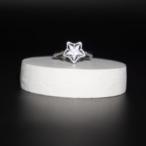 925 Silver Lightweight Ladies Ring 904R38