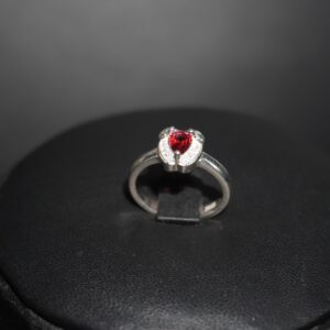 925 Silver Modern Diamond Ring 195R461