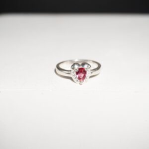 925 Silver Modern Diamond Ring 195R461
