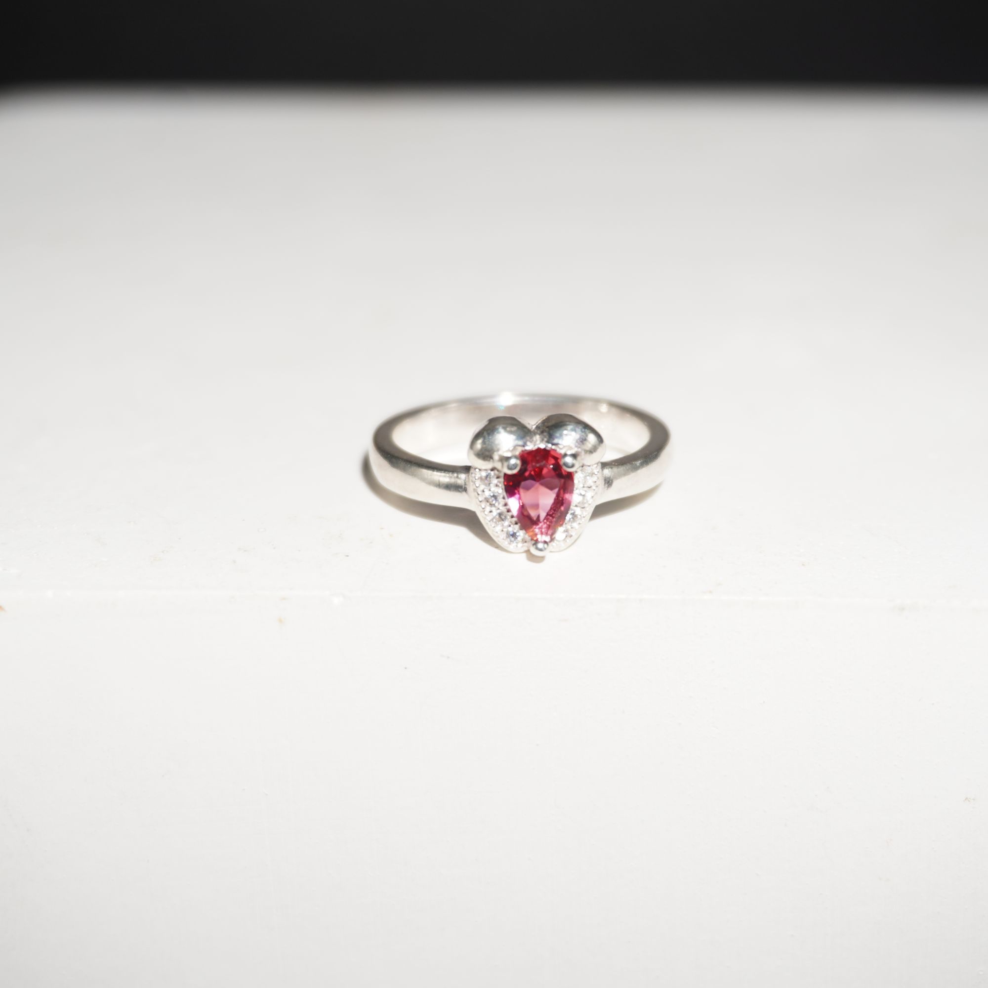925 Silver Modern Diamond Ring 195R461