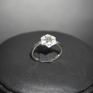 925 Silver Delicate Diamond Ring 195R543