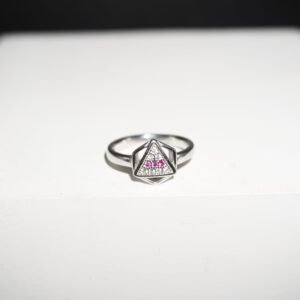 925 Silver Trending Diamond Ring 873R37