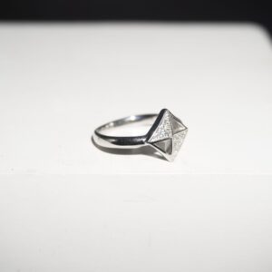 925 Silver Lightweight AD Diamond Ring 871R30
