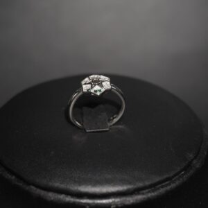 925 Silver Classic AD Diamond Ring 875R12