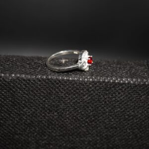 925 Silver Beautiful Engagement Ring 873R41