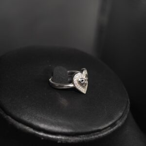 925 Silver Fine Engagement Ring 224R109
