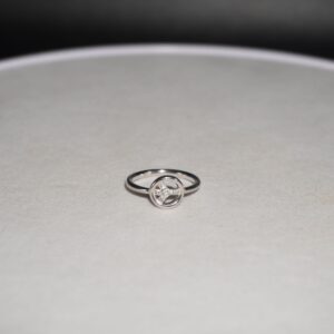 925 Silver Dazzling Designer Ring 909R53