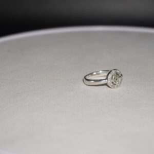 925 Silver Classic Diamond Ring 905R32