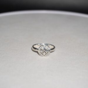 925 Silver Classic Diamond Ring 905R32