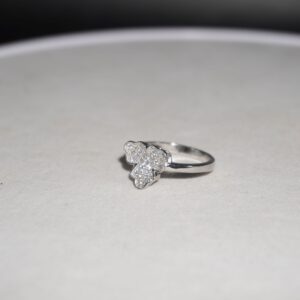 925 Silver Handmade Diamond Ring 873R35