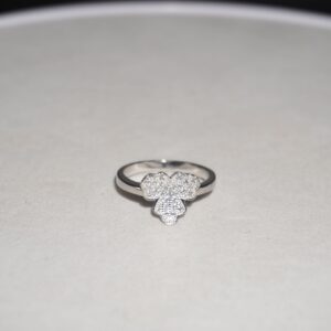 925 Silver Handmade Diamond Ring 873R35