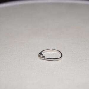 925 Silver Fancy Diamond Ring 195R473
