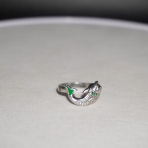 925 Silver Modern Diamond Ring 195R553