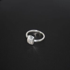 925 Silver Modern Plain Ring 906R5
