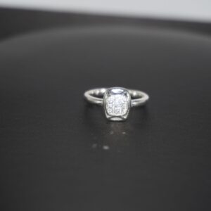 925 Silver Modern Plain Ring 906R5
