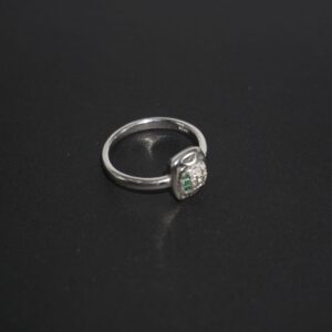 925 Silver Unique Plain Ring 96R10