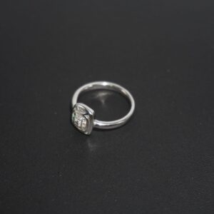 925 Silver Unique Plain Ring 96R10