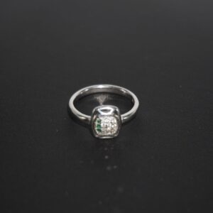 925 Silver Unique Plain Ring 96R10