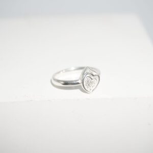 925 Silver Fancy Plain Ring 906R47
