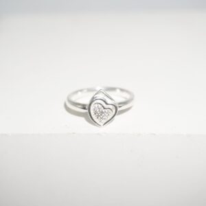 925 Silver Fancy Plain Ring 906R47