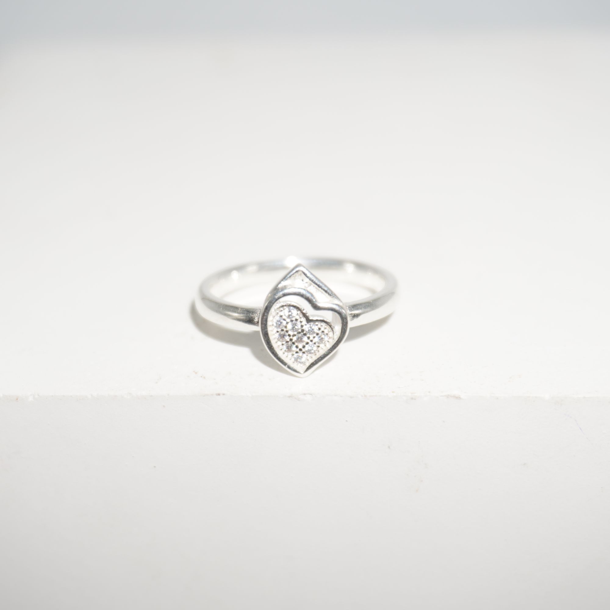 925 Silver Fancy Plain Ring 906R47