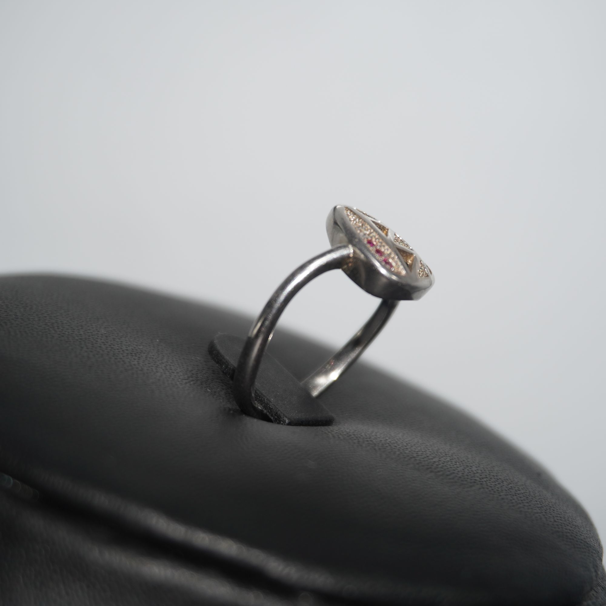 925 Silver Grand Engagement Ring 909R64 - Image 3