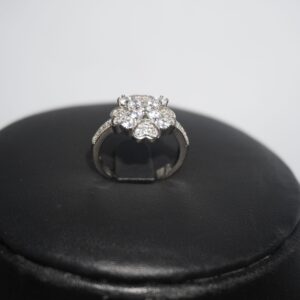 925 Silver Fine Engagement Ring 905R87